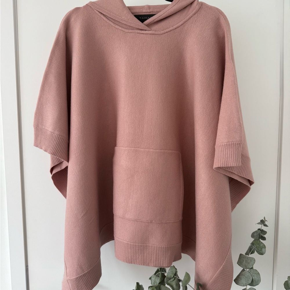 NWOT Tahari Pink Poncho